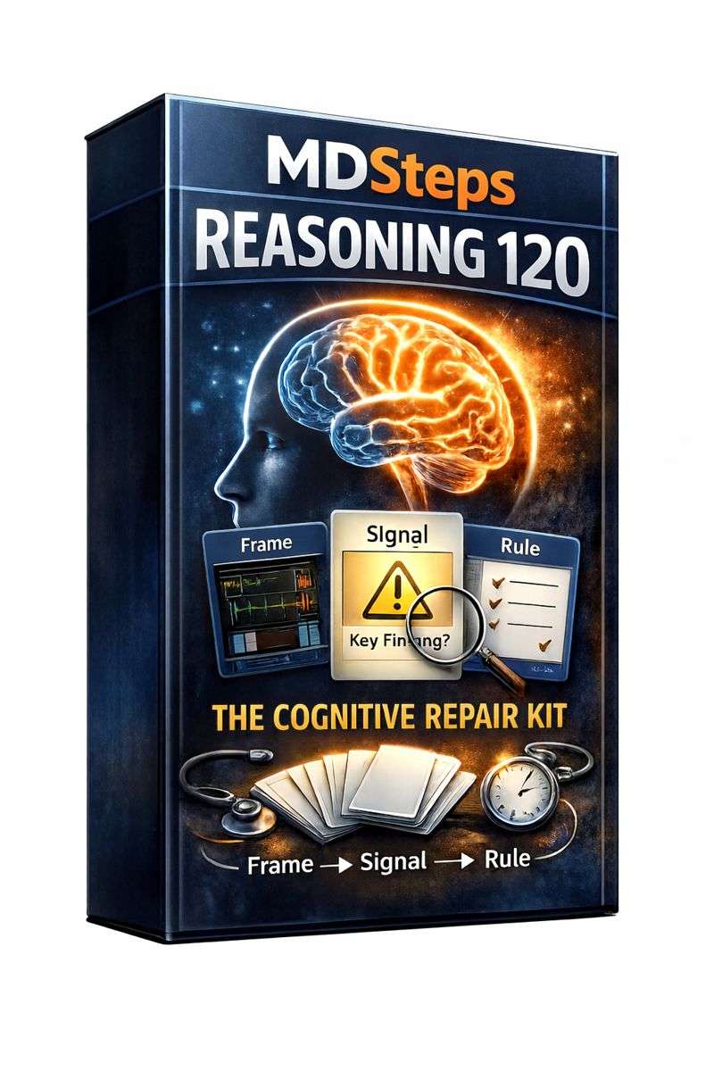 MDSteps Reasoning 120 Anki Deck